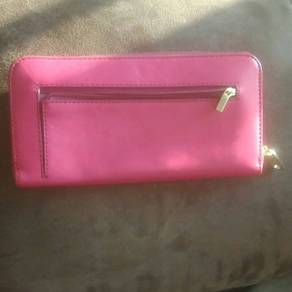 Fossil Wallet Pink Leather - Picture 3 of 5
